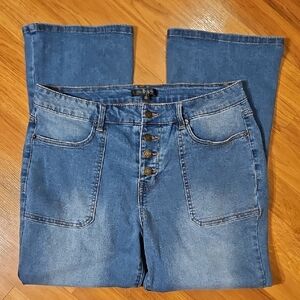 Daily Thread Button Fly Jeans Size 14
